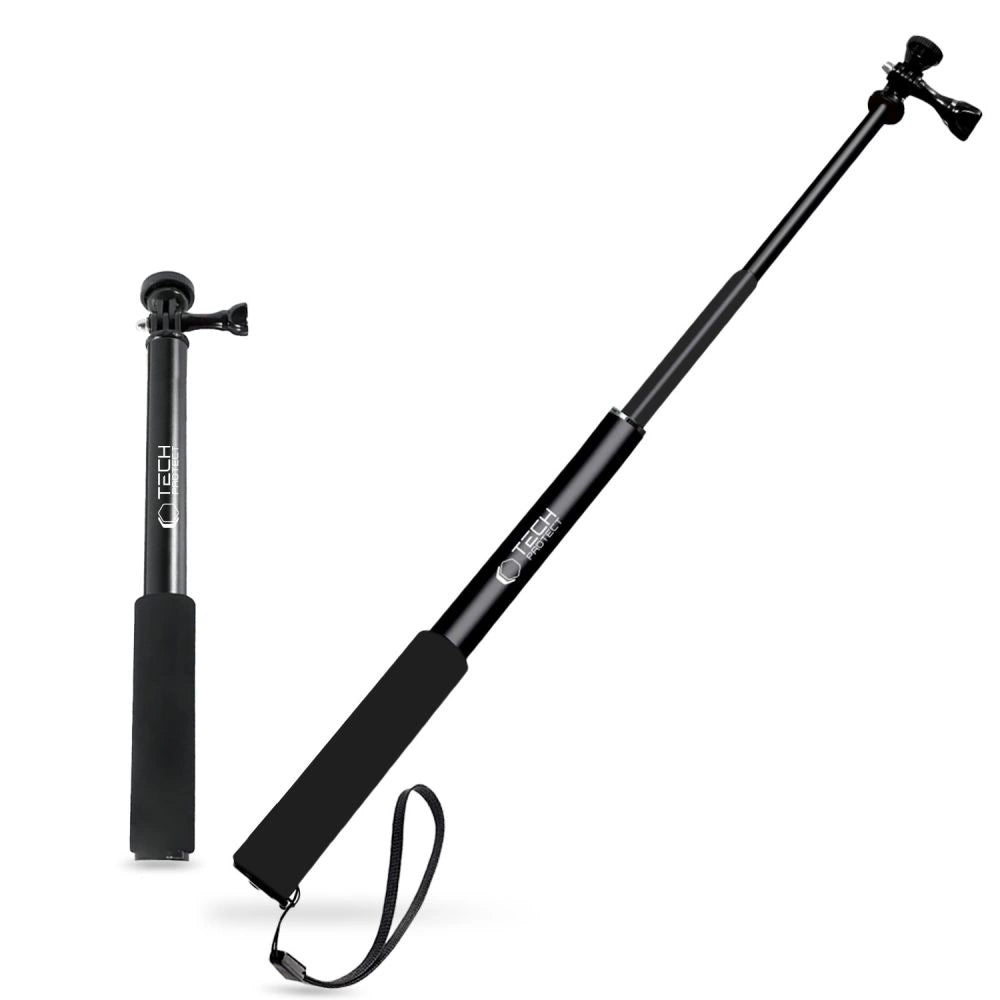 Tech-Protect GA100 Monopad &amp; Selfie Stick for GoPro / DJI - Black_0