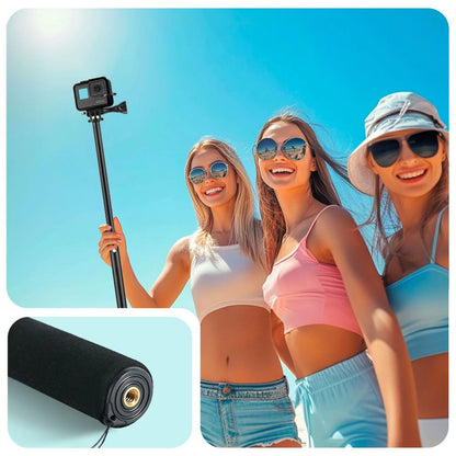 Tech-Protect GA100 Monopad &amp; Selfie Stick for GoPro / DJI - Black_3