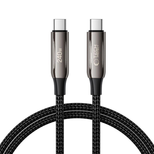 Tech-Protect UB10T Ultraboost USB-C PD240W/QC4.0 Cable 100cm - Black_0