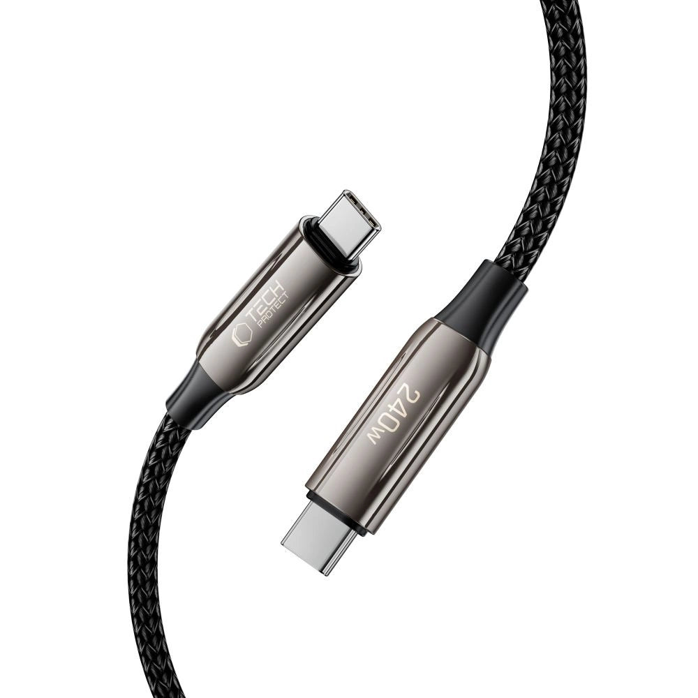 Tech-Protect UB10T Ultraboost USB-C PD240W/QC4.0 Cable 100cm - Black_2