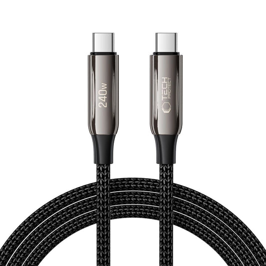 Tech-Protect UB10T Ultraboost USB-C PD240W/QC4.0 Cable 200cm - Black_0