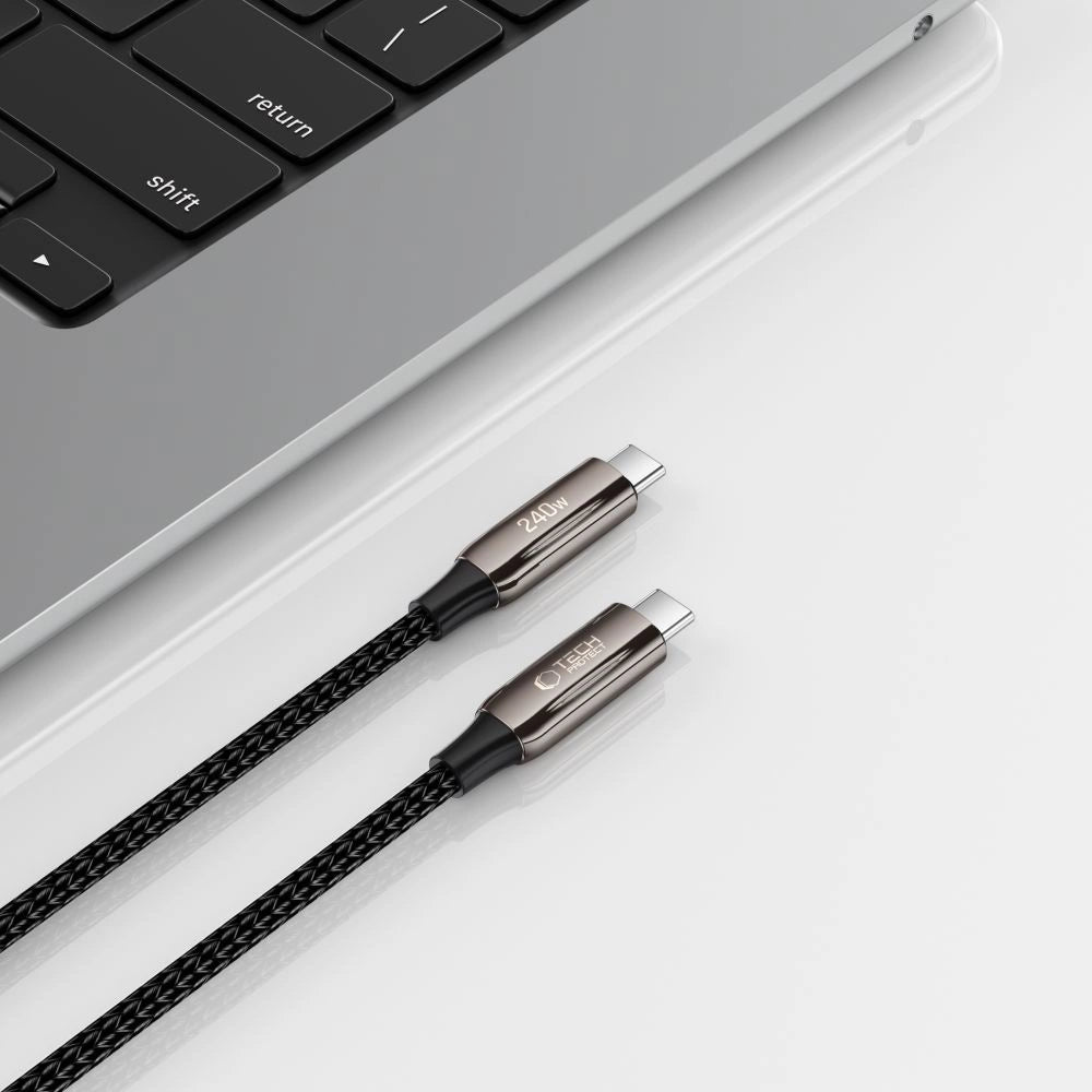 Tech-Protect UB10T Ultraboost USB-C PD240W/QC4.0 Cable 200cm - Black_3