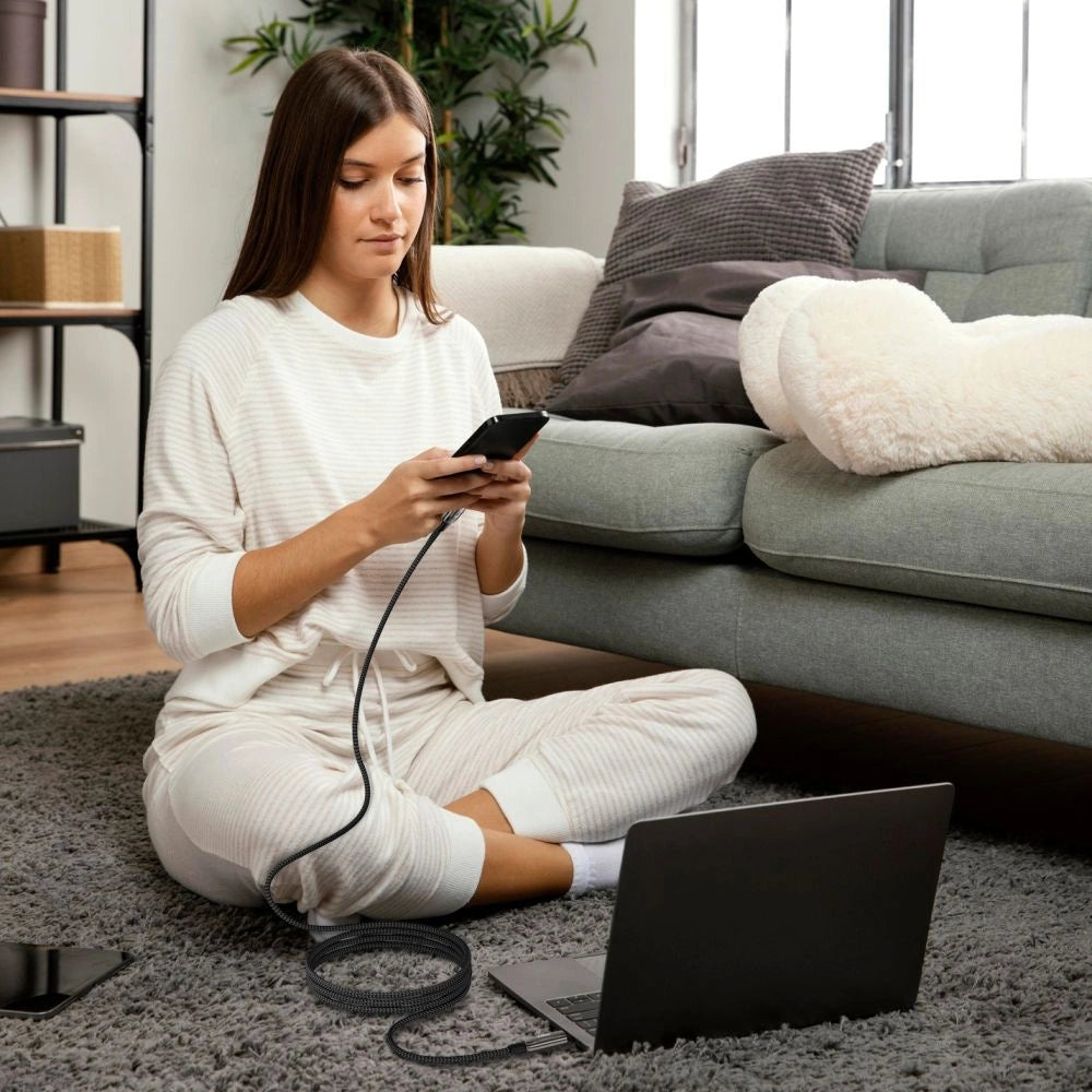 Tech-Protect UB10T Ultraboost USB-C PD240W/QC4.0 Cable 200cm - Black_5