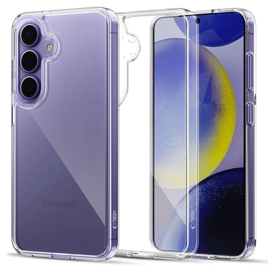 Tech-Protect Flexair Hybrid Case for Samsung Galaxy S25 - Transparent_0