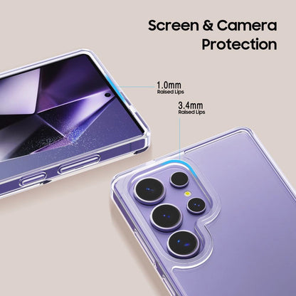 Tech-Protect Flexair Hybrid Case for Samsung Galaxy S25 Ultra - Clear_2