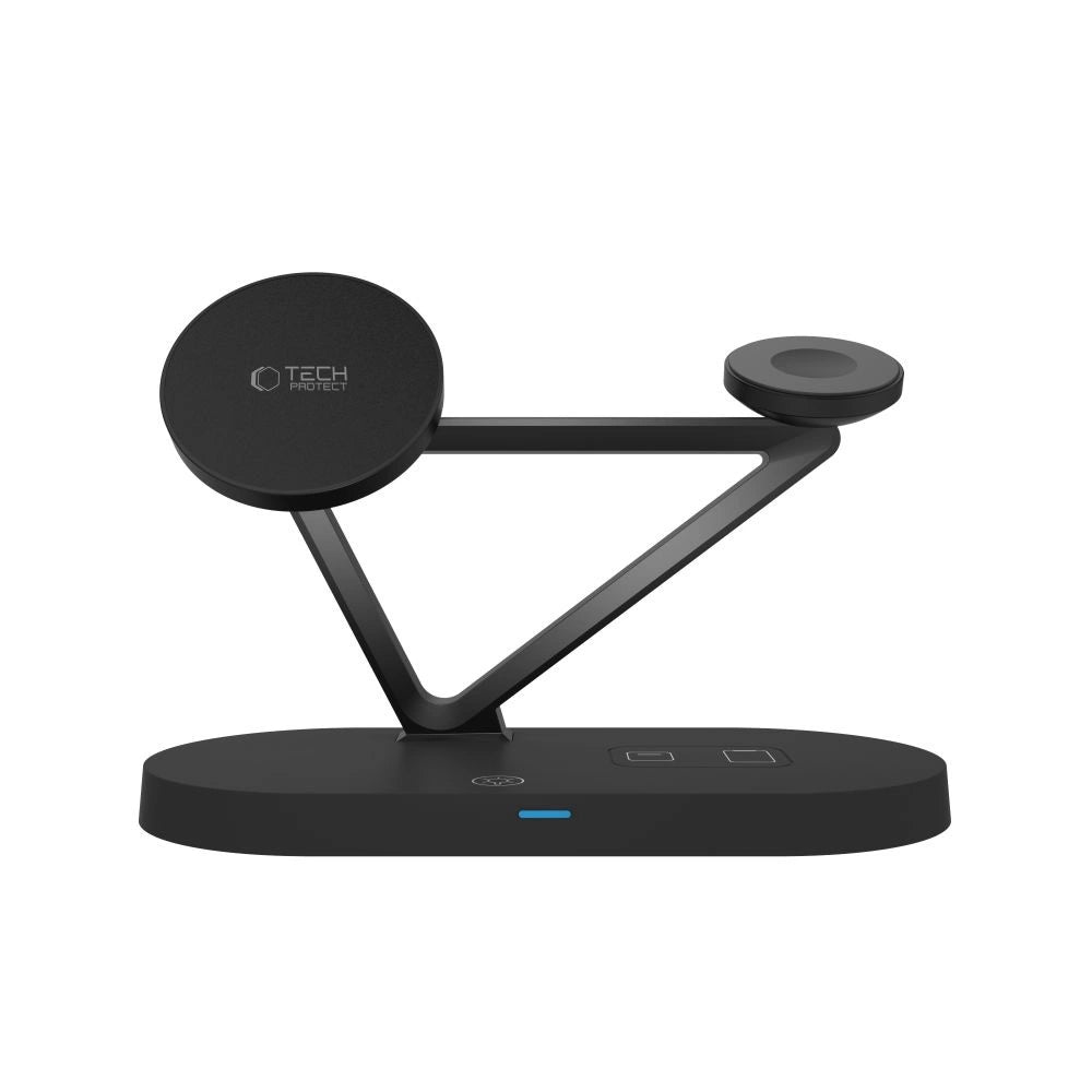 Tech-Protect QI15W-A41 3in1 Wireless Charger with MagSafe for Apple Devices - Black_3