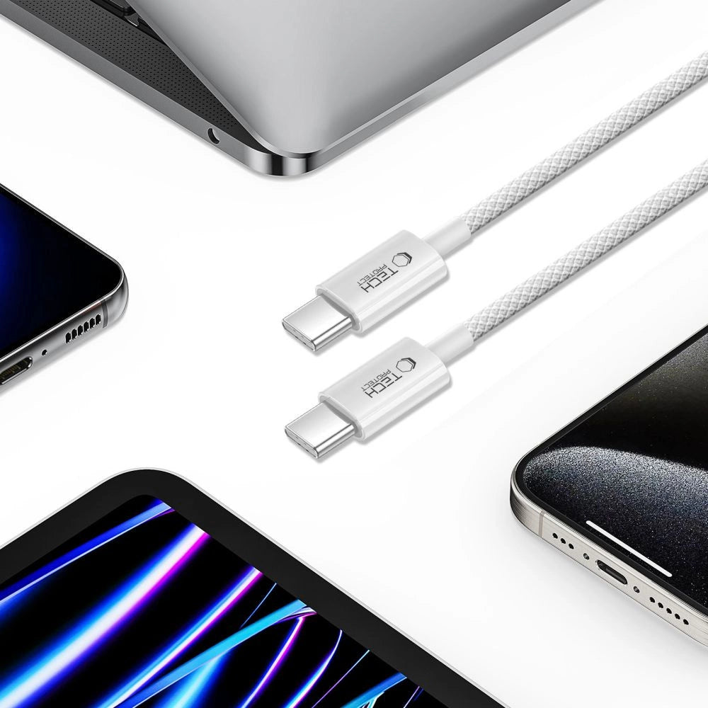 Cable Tech-Protect Ultraboost Lite USB-C PD60W/3A 100 cm - gray_3