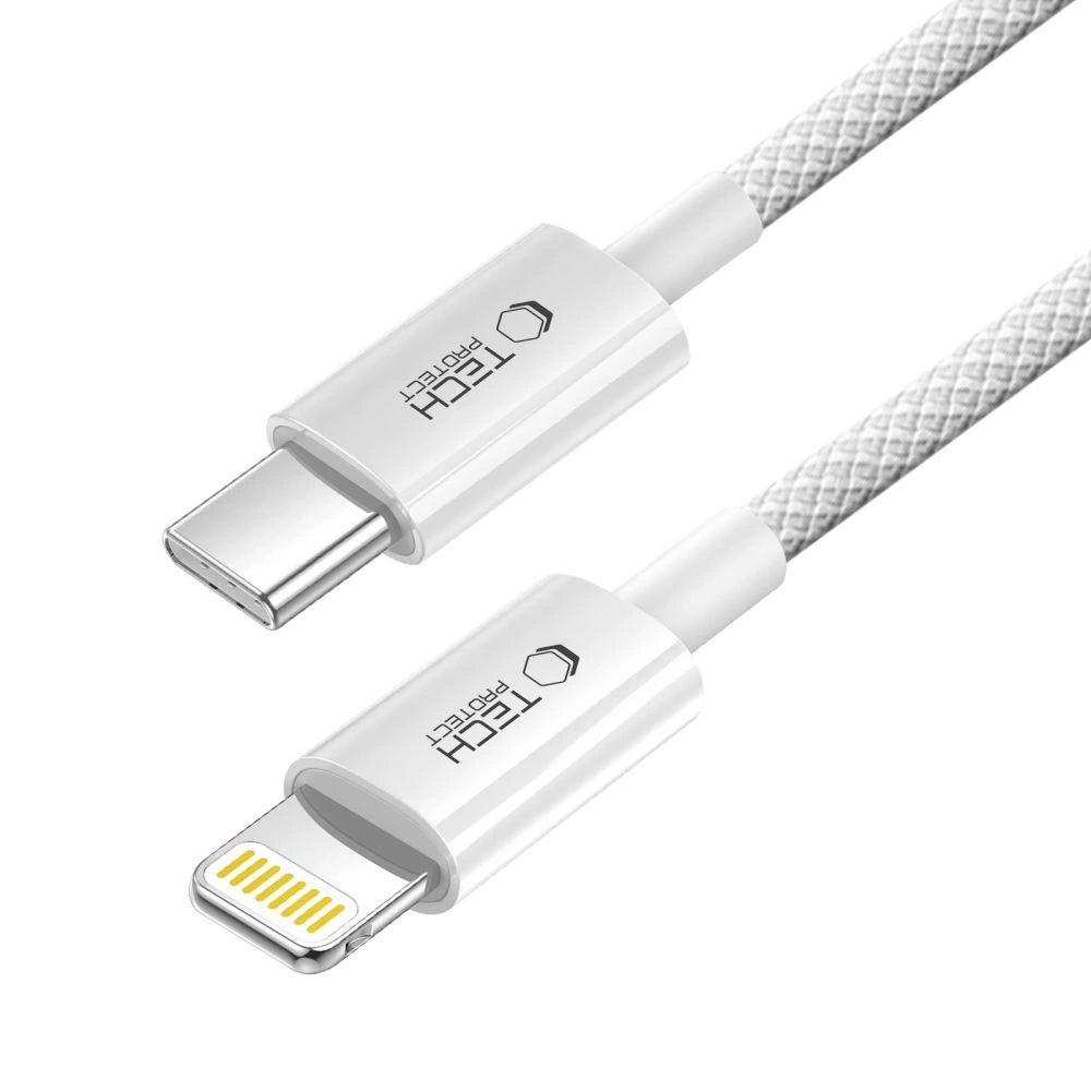 Tech-Protect UltraBoost USB-C / Lightning PD27W/3A cable 100 cm - gray_1