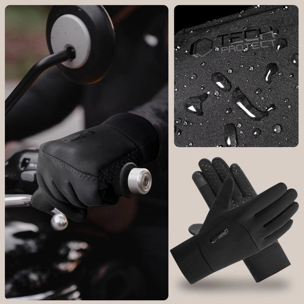 Tech-Protect WG01 Gloves with Touch Tips M - Black_4