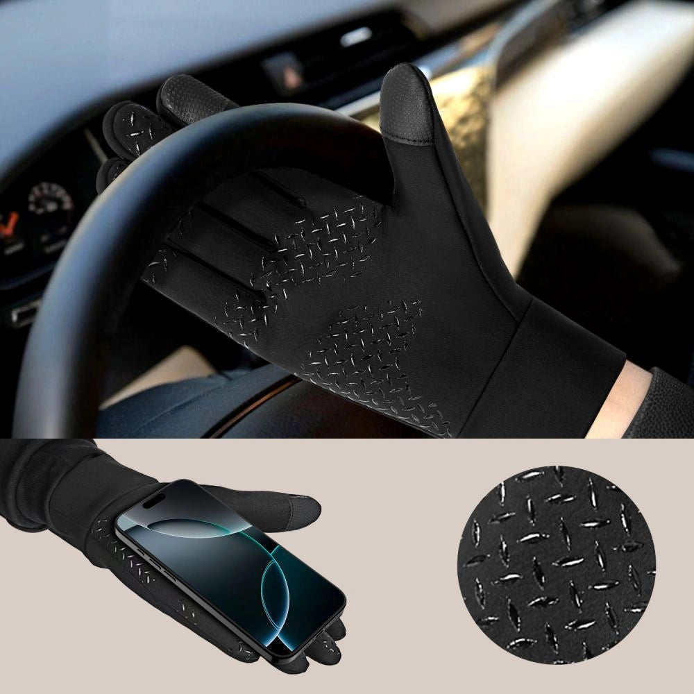 Tech-Protect WG01 Gloves with Touch Tips L - Black_2