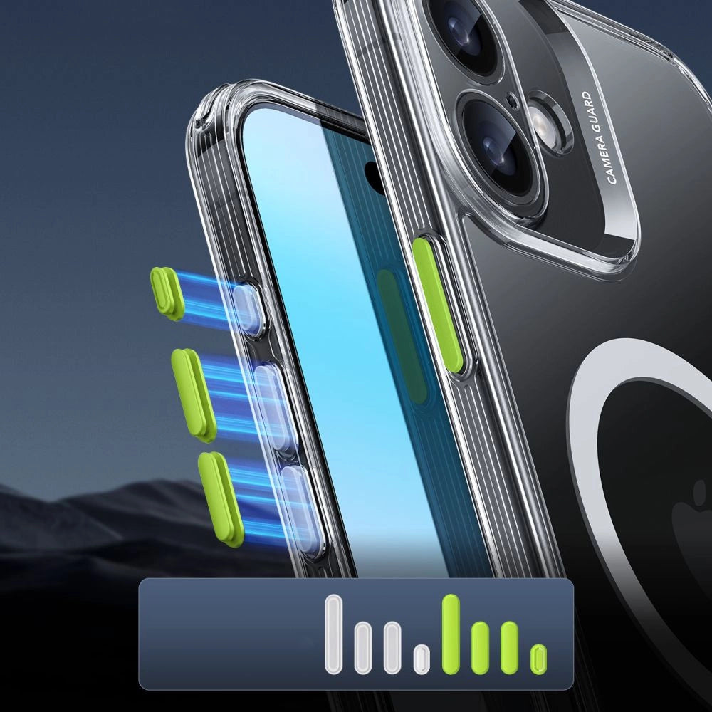 ESR Classic Pro Set Halolock MagSafe iPhone 16 Case - Clear_5