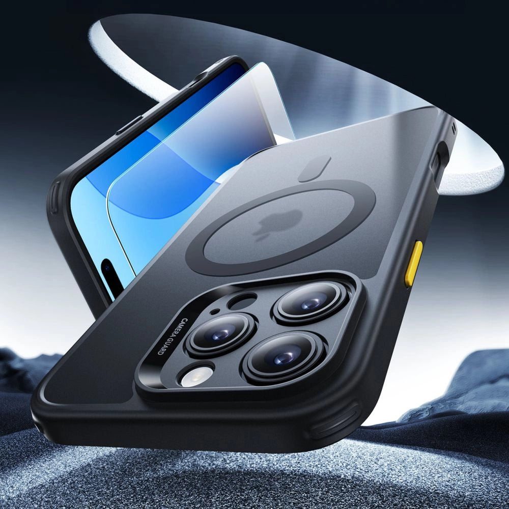 ESR Classic Pro Set Halolock MagSafe case for iPhone 16 Pro - black_1