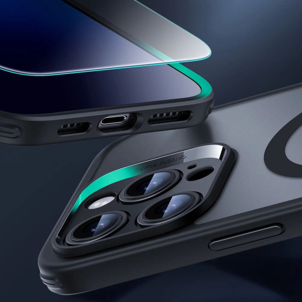 ESR Classic Pro Set Halolock MagSafe case for iPhone 16 Pro - black_4