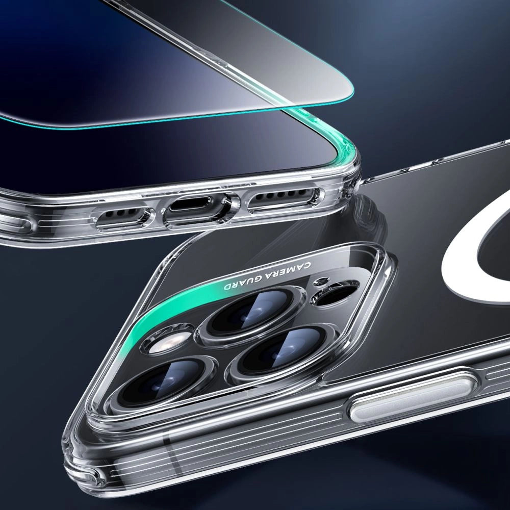 ESR Classic Pro Set Halolock MagSafe Case for iPhone 16 Pro Max - Clear_4