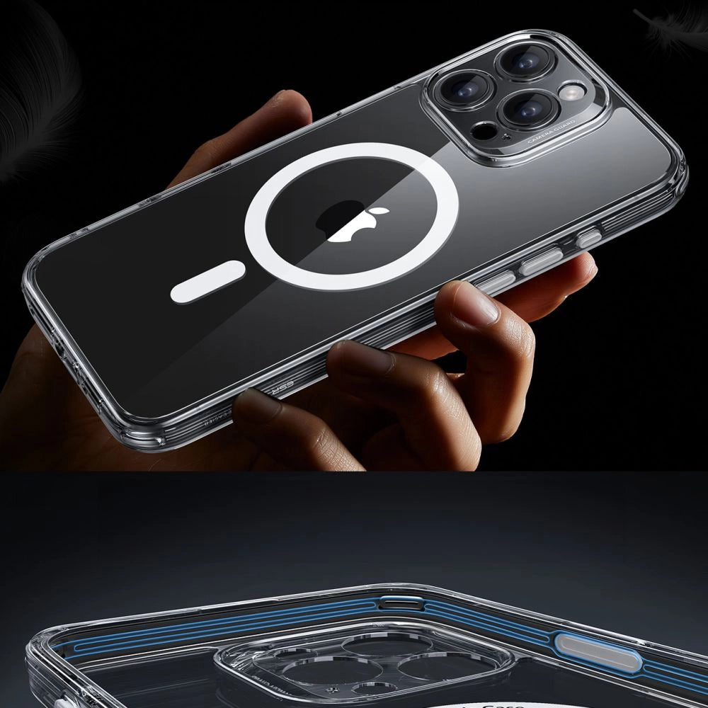 ESR Classic Pro Set Halolock MagSafe Case for iPhone 16 Pro Max - Clear_6
