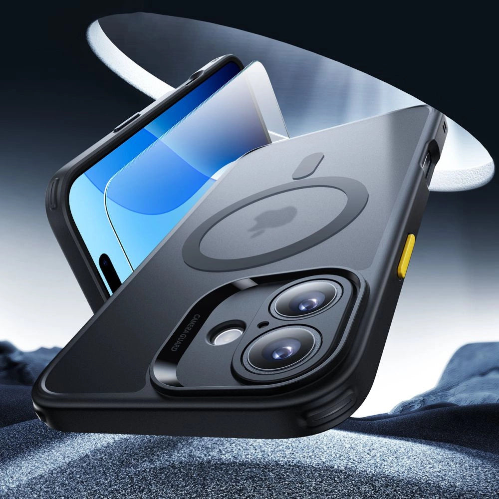 ESR Classic Pro Set Halolock MagSafe case for iPhone 16 - black_1