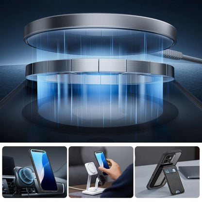 ESR Classic Pro Set Halolock MagSafe case for iPhone 16 - black_2