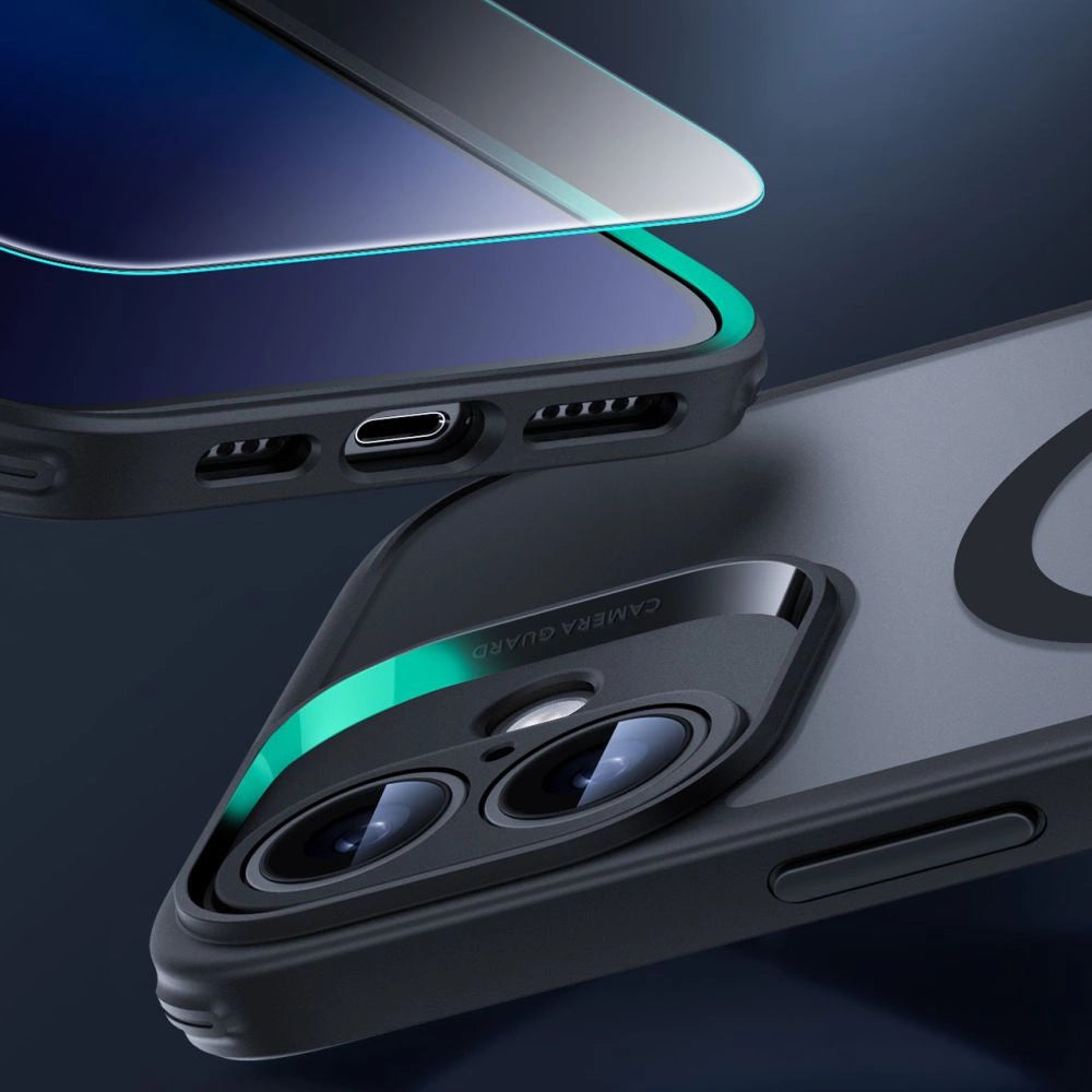 ESR Classic Pro Set Halolock MagSafe case for iPhone 16 - black_4