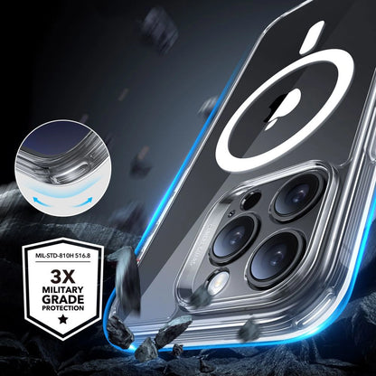 ESR Classic Pro Set Halolock MagSafe Case for iPhone 16 Pro - Clear_3