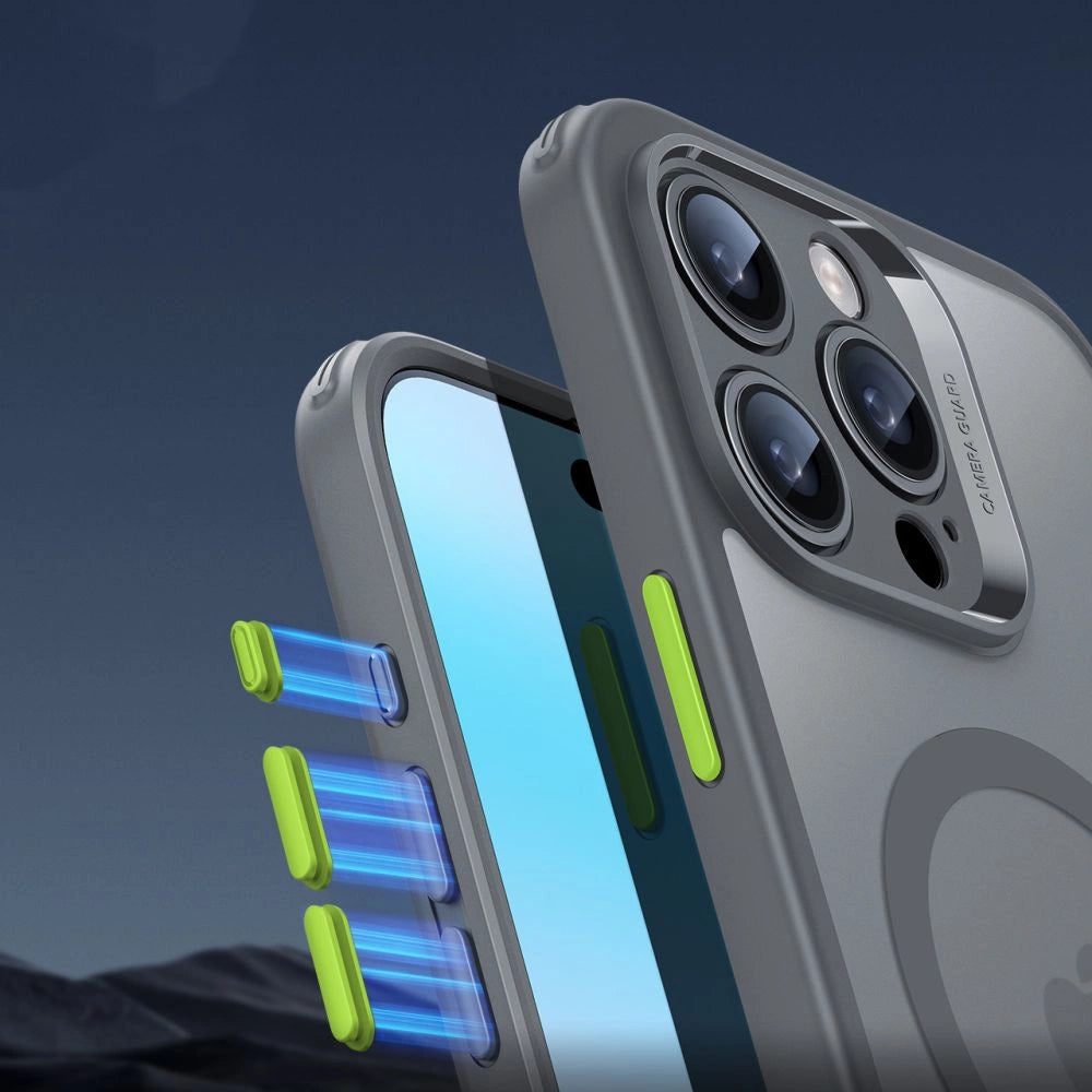 ESR Classic Pro Set Halolock MagSafe iPhone 16 Pro Case - Gray_5