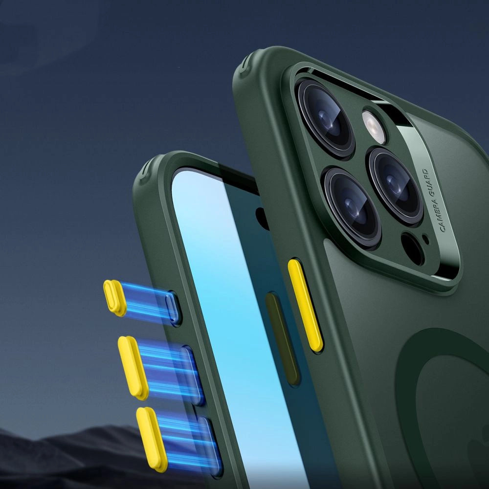 ESR Classic Pro Set Halolock MagSafe iPhone 16 Pro Case - Green_5