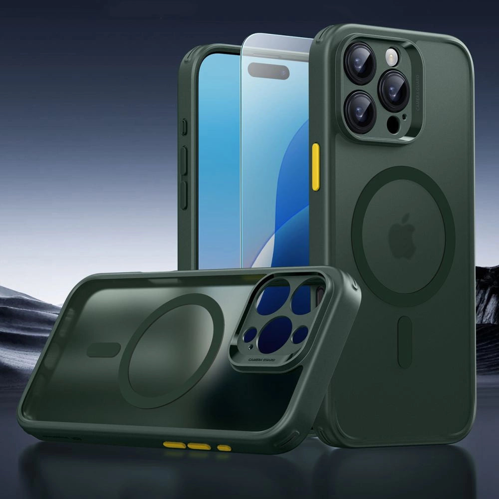 ESR Classic Pro Set Halolock MagSafe Case for iPhone 16 Pro Max - Green_1