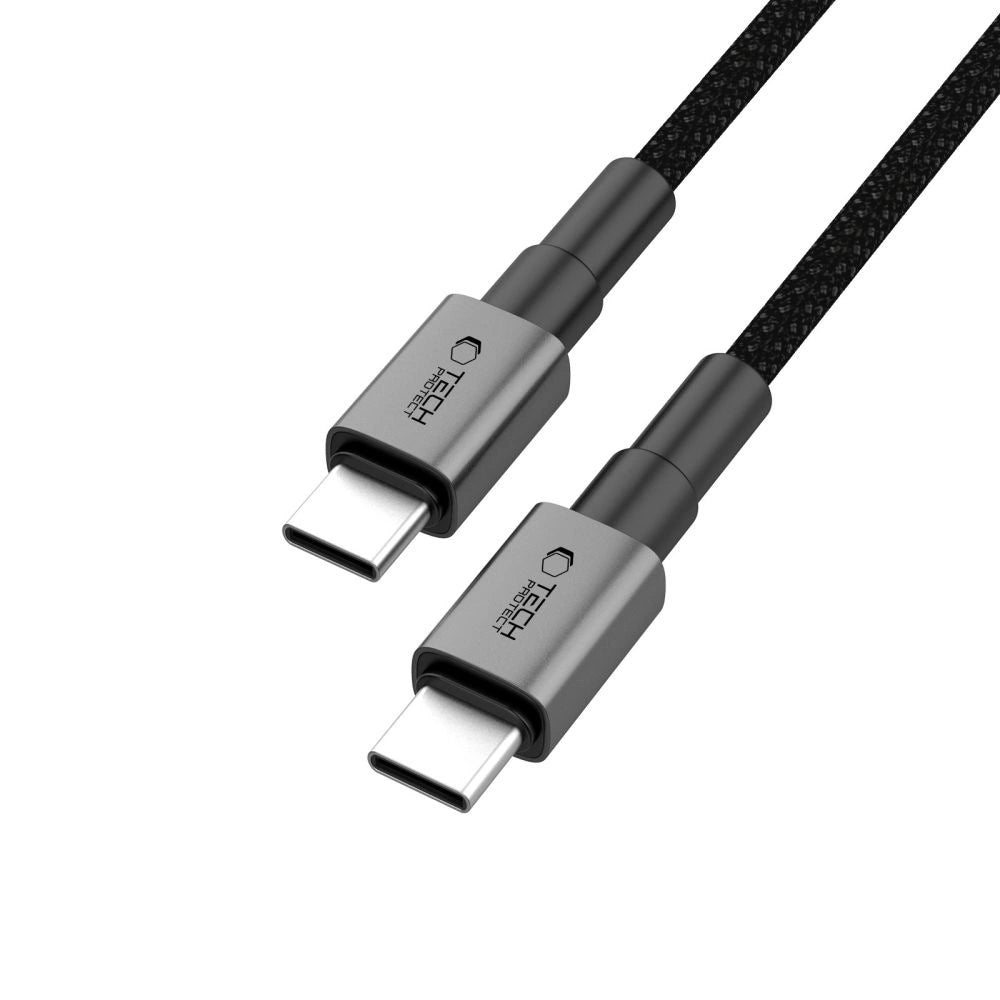 Tech-Protect UltraBoost DNA USB-C PD100W/5A Cable 25cm - Gray_2