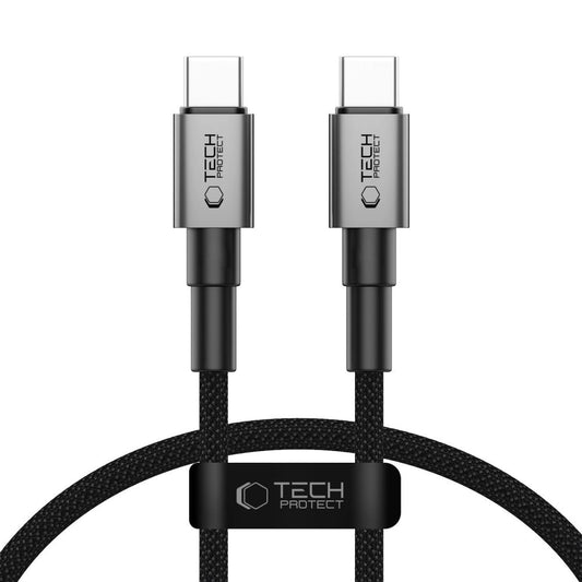 Tech-Protect UltraBoost DNA USB-C PD60W/3A Cable 50cm - Gray_0