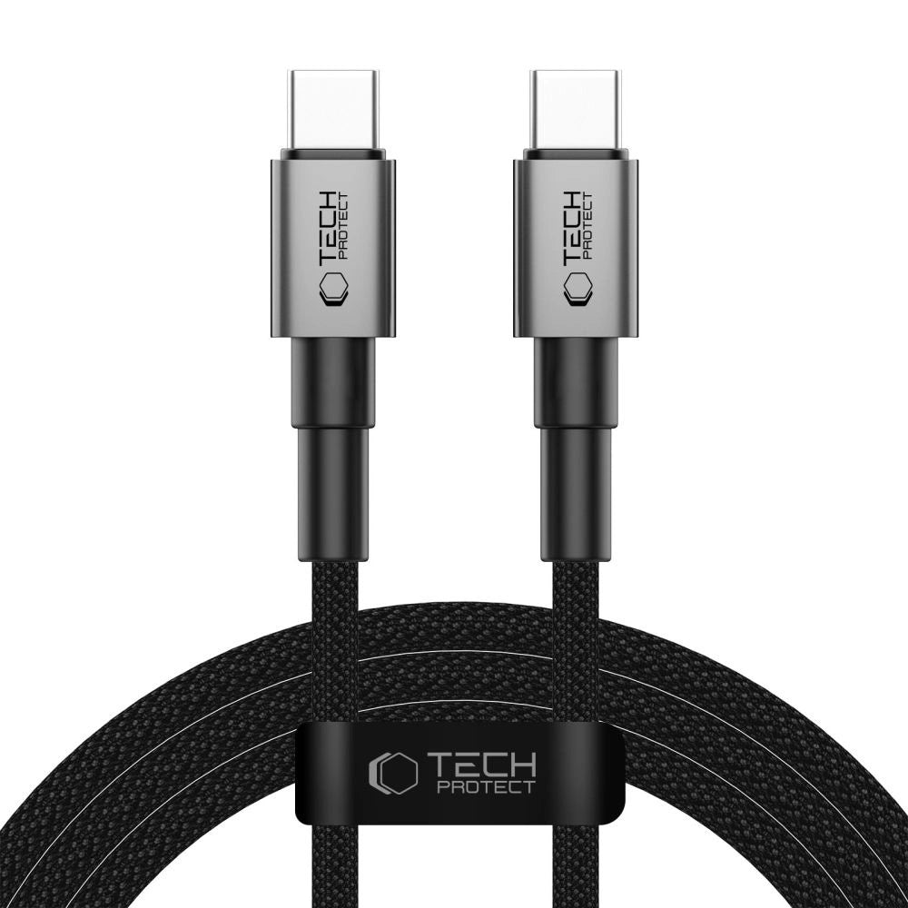 Tech-Protect UltraBoost DNA USB-C PD60W/3A Cable 100cm - Gray_0