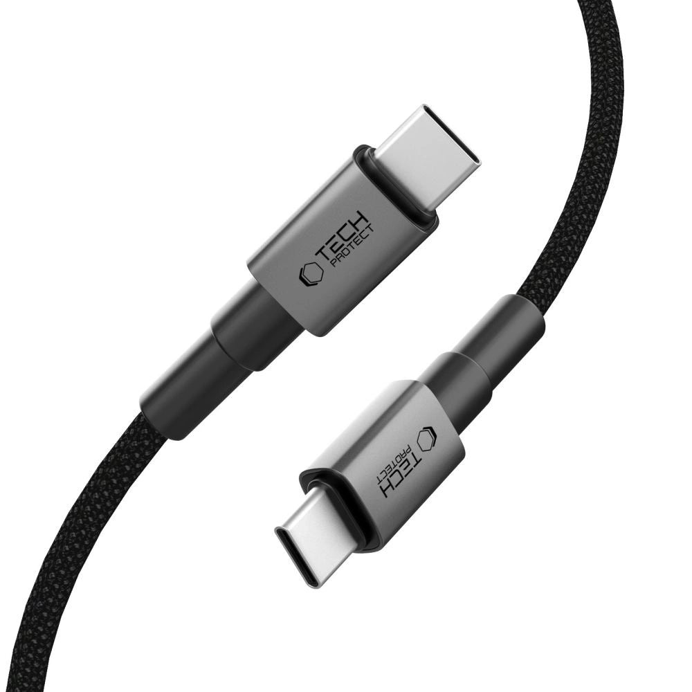 Tech-Protect UltraBoost DNA USB-C PD100W/5A Cable 100cm - Gray_1