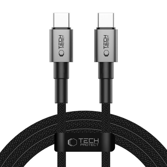 Tech-Protect UltraBoost DNA USB-C PD100W/5A Cable 200cm - Gray_0