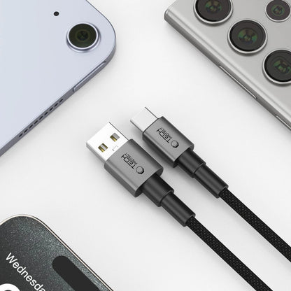 Tech-Protect UltraBoost DNA USB-A / USB-C Cable 15W/3A 200cm - Gray_3