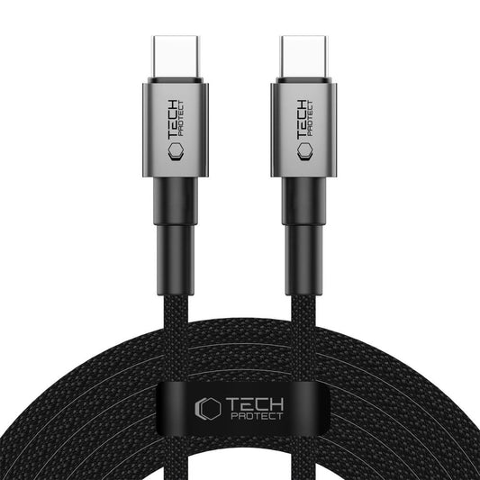 Tech-Protect UltraBoost DNA USB-C PD100W/5A Cable 300cm - Gray_0