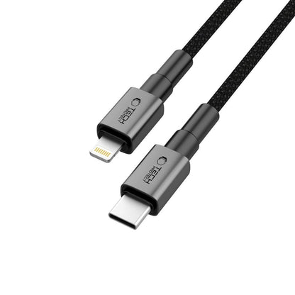 Tech-Protect UltraBoost DNA USB-C / Lightning PD27W/3A cable 100 cm - gray_2