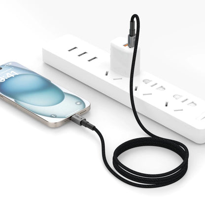 Tech-Protect UltraBoost DNA USB-C / Lightning PD27W/3A cable 100 cm - gray_5