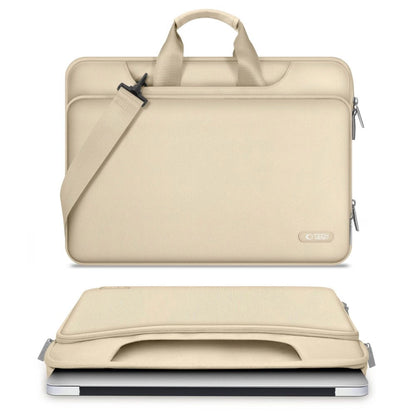 15-16 Tech-Protect Pocket Laptop Bag - Beige_6