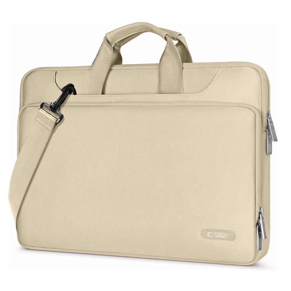 Tech-Protect Pocket 13-14 Laptop Bag - Beige_1