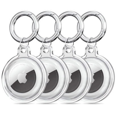 Tech-Protect Icon 4-pack Case for Apple AirTag - Transparent_0