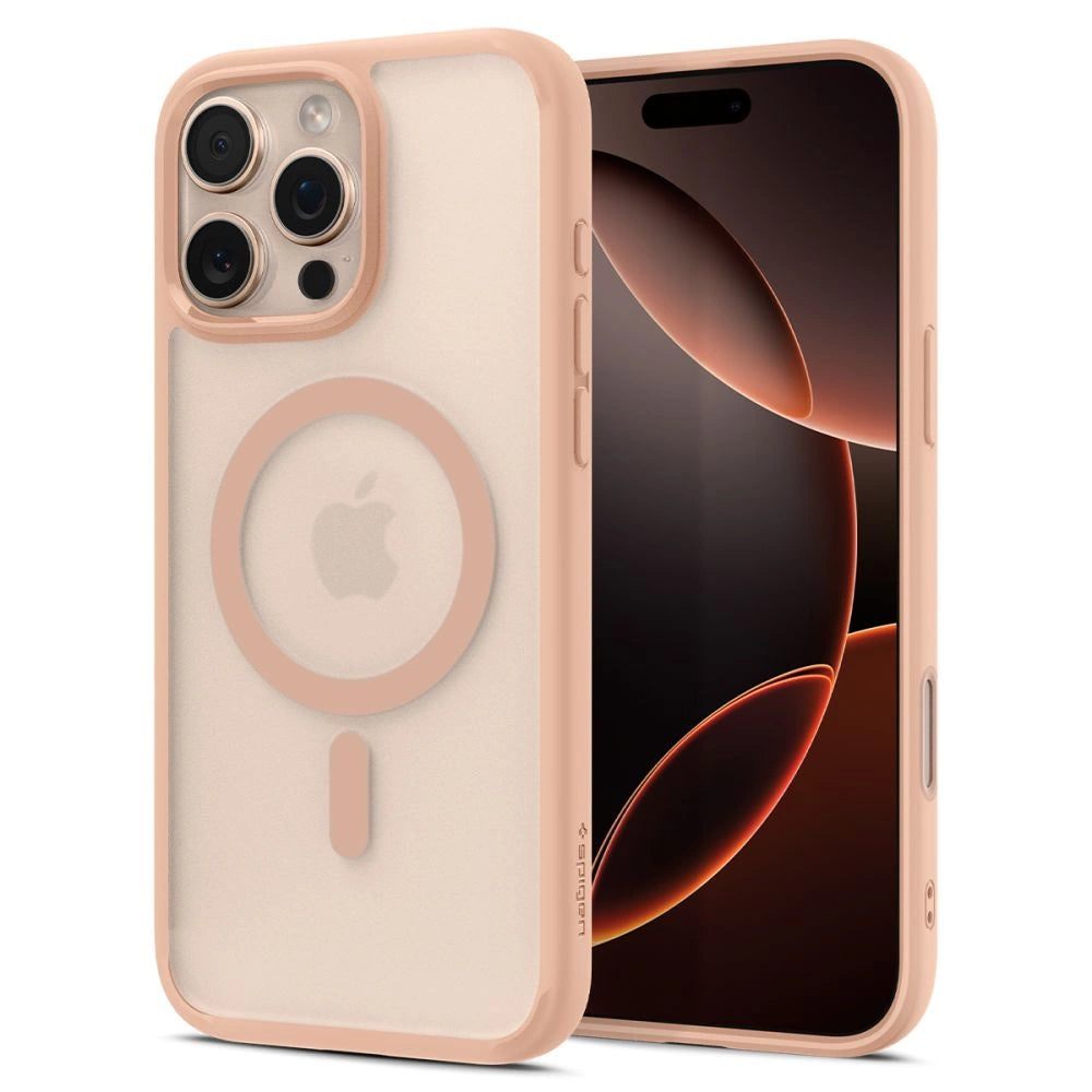 Spigen Ultra Hybrid ”T” Magsafe iPhone 16 Pro Case - Pink_0