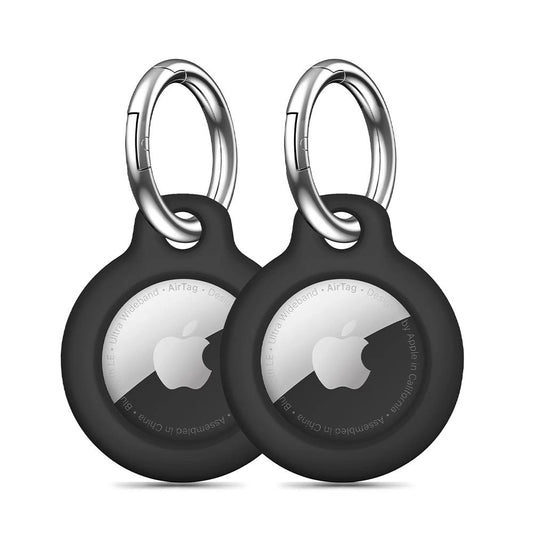 Tech-Protect Rough 2-pack case for Apple AirTag - black_0