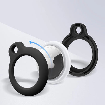 Tech-Protect Rough 2-pack case for Apple AirTag - black_4