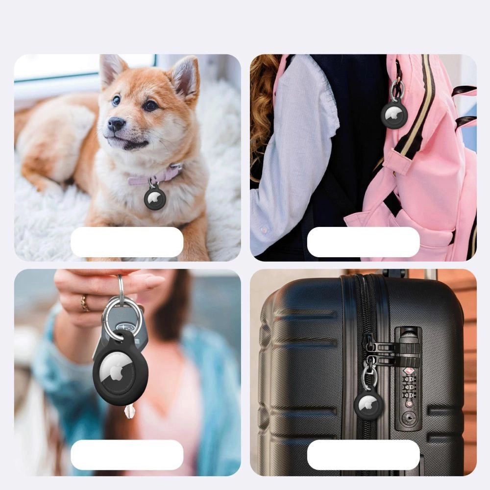 Tech-Protect Rough 2-pack case for Apple AirTag - black_7