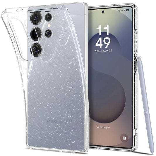 Spigen Liquid Crystal Case for Samsung Galaxy S25 Ultra - Clear Glitter_0