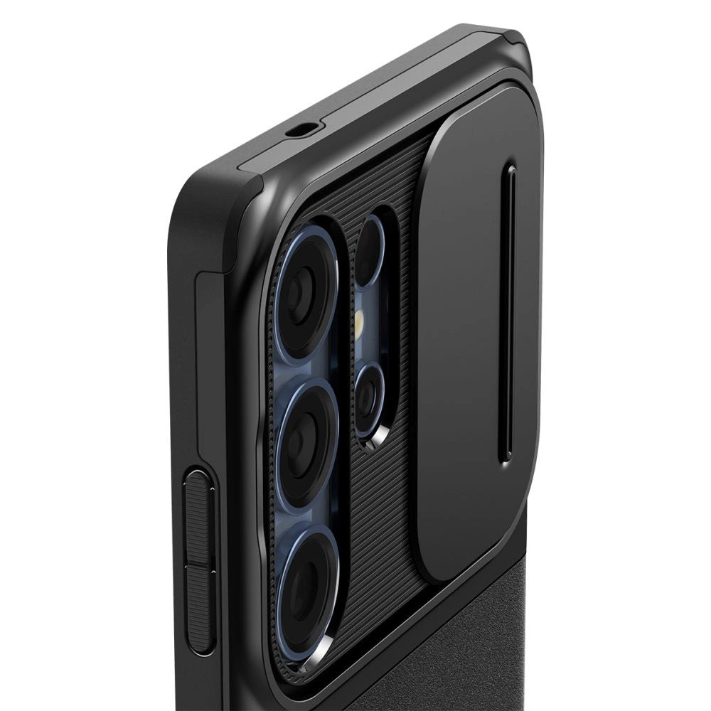 Spigen Optik Armor Case for Samsung Galaxy S25 Ultra - Black_6