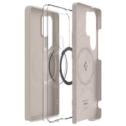 Spigen Silicone Fit Mag case for Samsung Galaxy S25Ultra - titanium_13