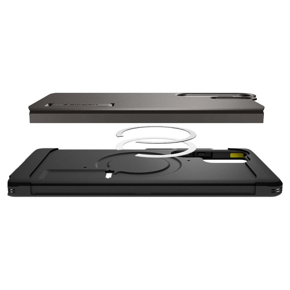 Spigen Tough Armor MagSafe Case for Samsung Galaxy S25 Ultra - Gray_9