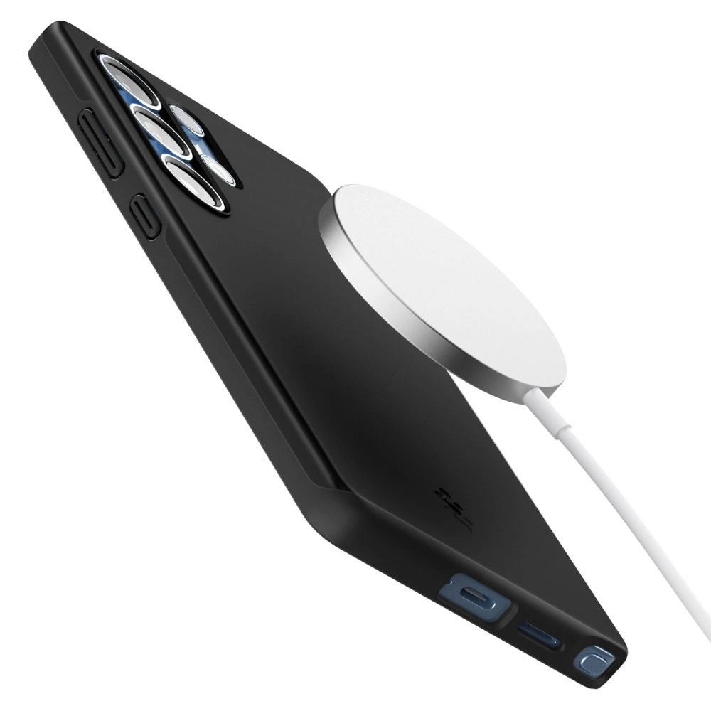 Spigen Thin Fit Mag Case for Samsung Galaxy S25 Ultra - Black_9