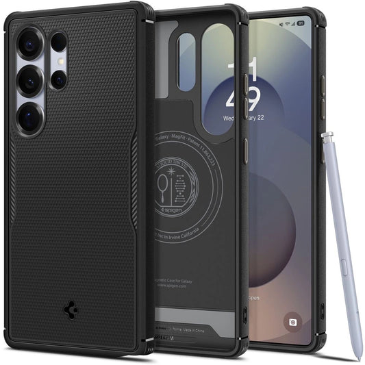 Spigen Core Armor Mag Case for Samsung Galaxy S25 Ultra - Black_0