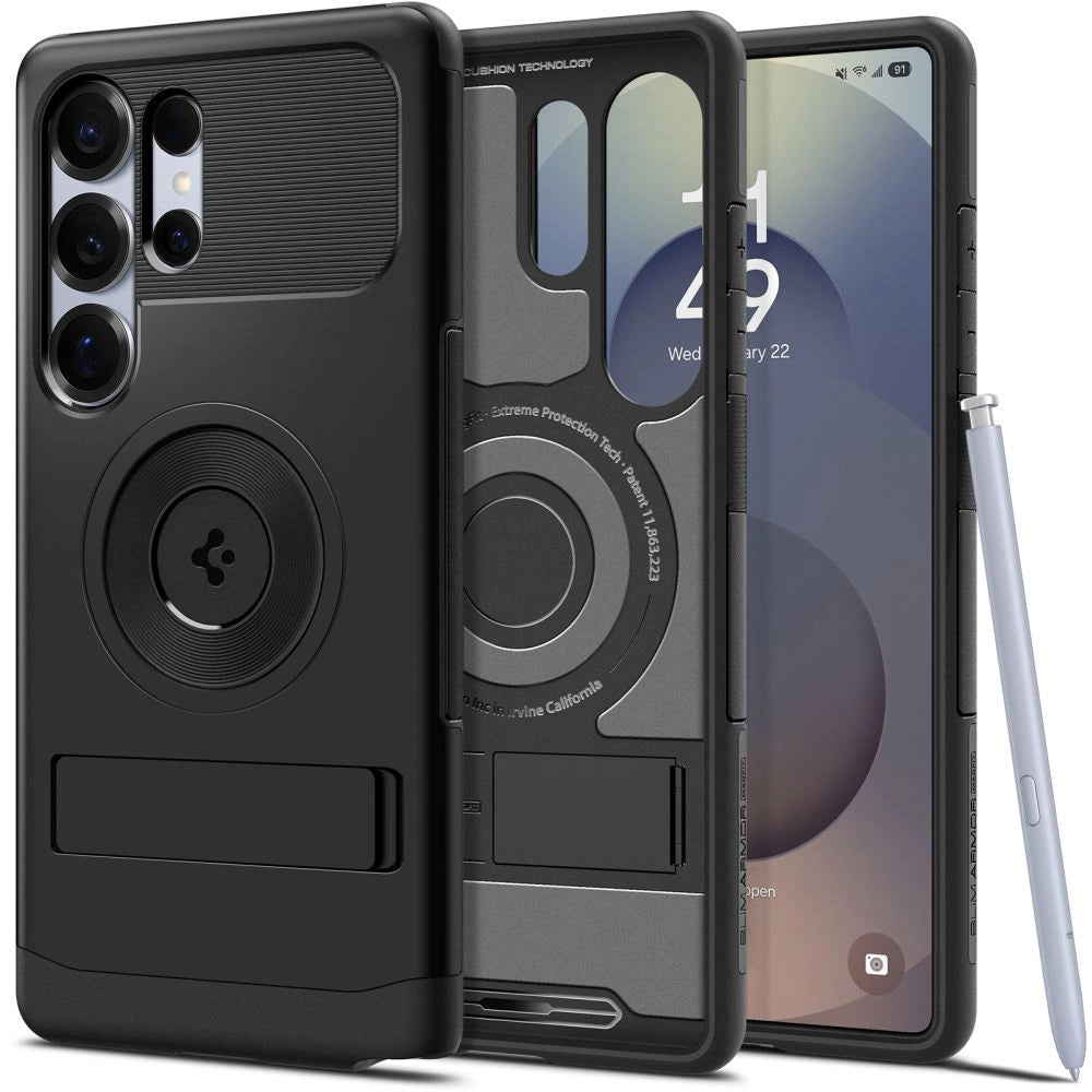 Spigen Slim Armor Mag MagSafe Case for Samsung Galaxy S25 Ultra - Black_0