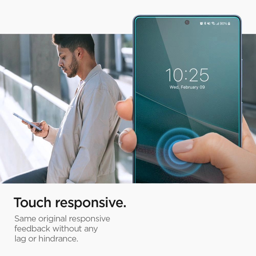 Spigen Glas.tR EZ FIT 2-pack tempered glass for Samsung Galaxy S25 Ultra - transparent_12